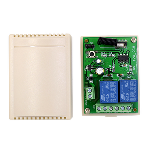 Telecomando senza fili del modulo del trasmettitore del ricevitore 433 MHz del relè di cc 24V del commutatore di 433 MHz RF 2 - Product Image 1