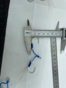 Stokta 8062 Offshore ağır Jig kancalar Glow yardımcı kancalar aydınlık çift Jig balıkçılık yavaş cazibesi Jig kancalar