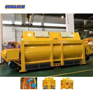 JS1000 Twin-Shaft Electric Concrete Mixer for <strong>Construction</strong> and Cement <strong>Silo</strong> with Core Motor Component Direct From OEM Factory - Product Image 5