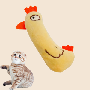 Juguete para gatos de pollo de alta calidad, artículo de juego Premium relleno de hierba gatera para gatos, mejora la diversión de unión - Product Image 5