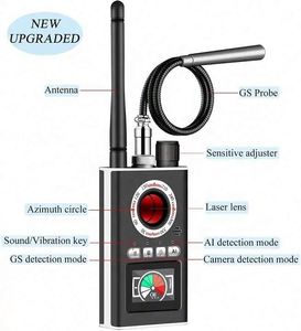 ワイヤレスRF信号検出器GSMGPSトラッカーミニカメラファインダーカメラ赤外線スキャン検出K88 - Product Image 5