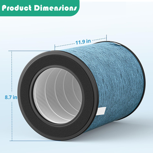 Cá Mập Hp302 Thay Thế Bộ Lọc Cho Hp300 Hp201 Hp232 Ap1000 Loạt H13 Hepa Than Hoạt Tính Máy Lọc Không Khí Phần - Product Image 2