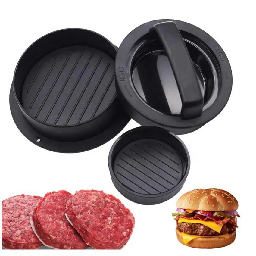 Cutlets Hamburger Meat Beef Grill Burger Press Patty Maker Mold Non-Stick Chef Combined Meat Press Kitchen Accessories Cooking