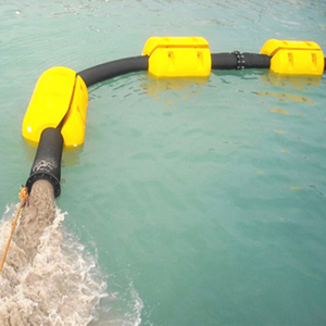 Marine Muddy Water <strong>Dredging</strong> Projects Sand Winning Applications HDPE on Board <strong>Dredging</strong> <strong>Pipelines</strong> Rubber Hose with Floaters - Product Image 1