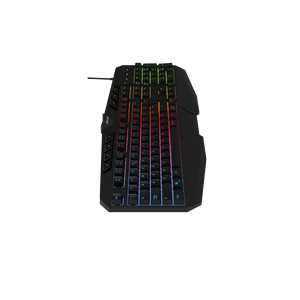 Aikun GX320L3 Teclado para juegos con interruptor de goma, multimedia, retroiluminación de tres colores, cable USB de 1,8 M - Product Image 5