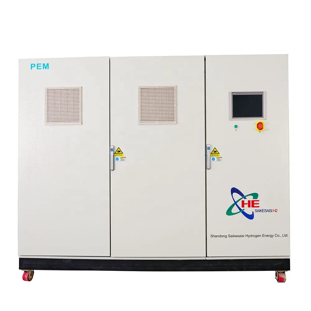 Pila de electrolizador PEM Pila de combustible HHO Electrolizador PEM Generadores de hidrógeno industriales