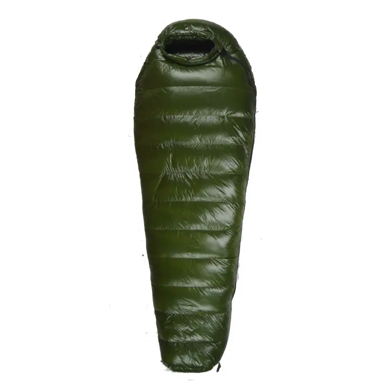 Легкий гусиный пух спальный мешок портативный Открытый продукт водонепроницаемый Мумия спальные мешки