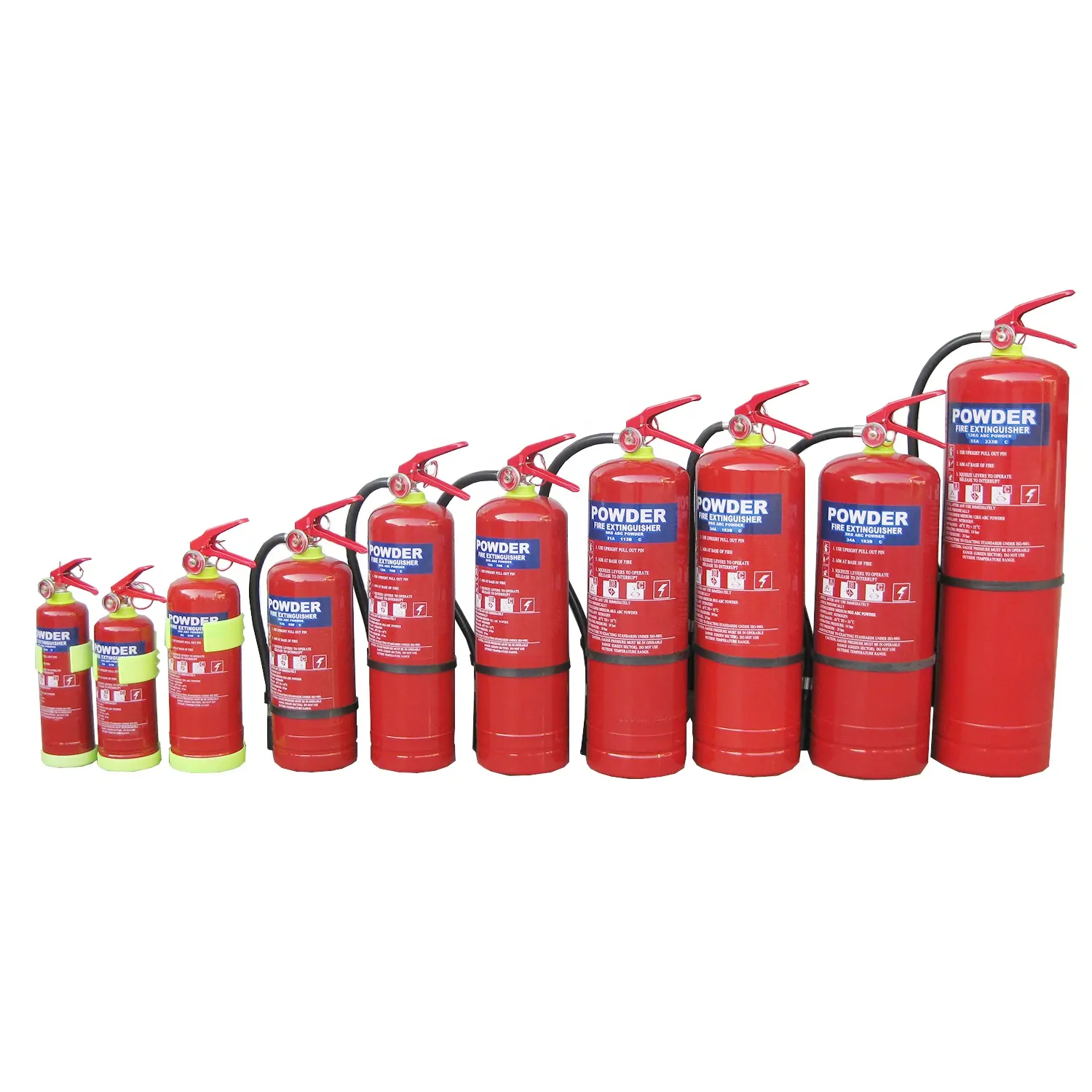 Factory Direct Sale 2Kg ABC 40% DCP Fire Extinguisher Car 1 KG Dry Powder Fire Extinguisher