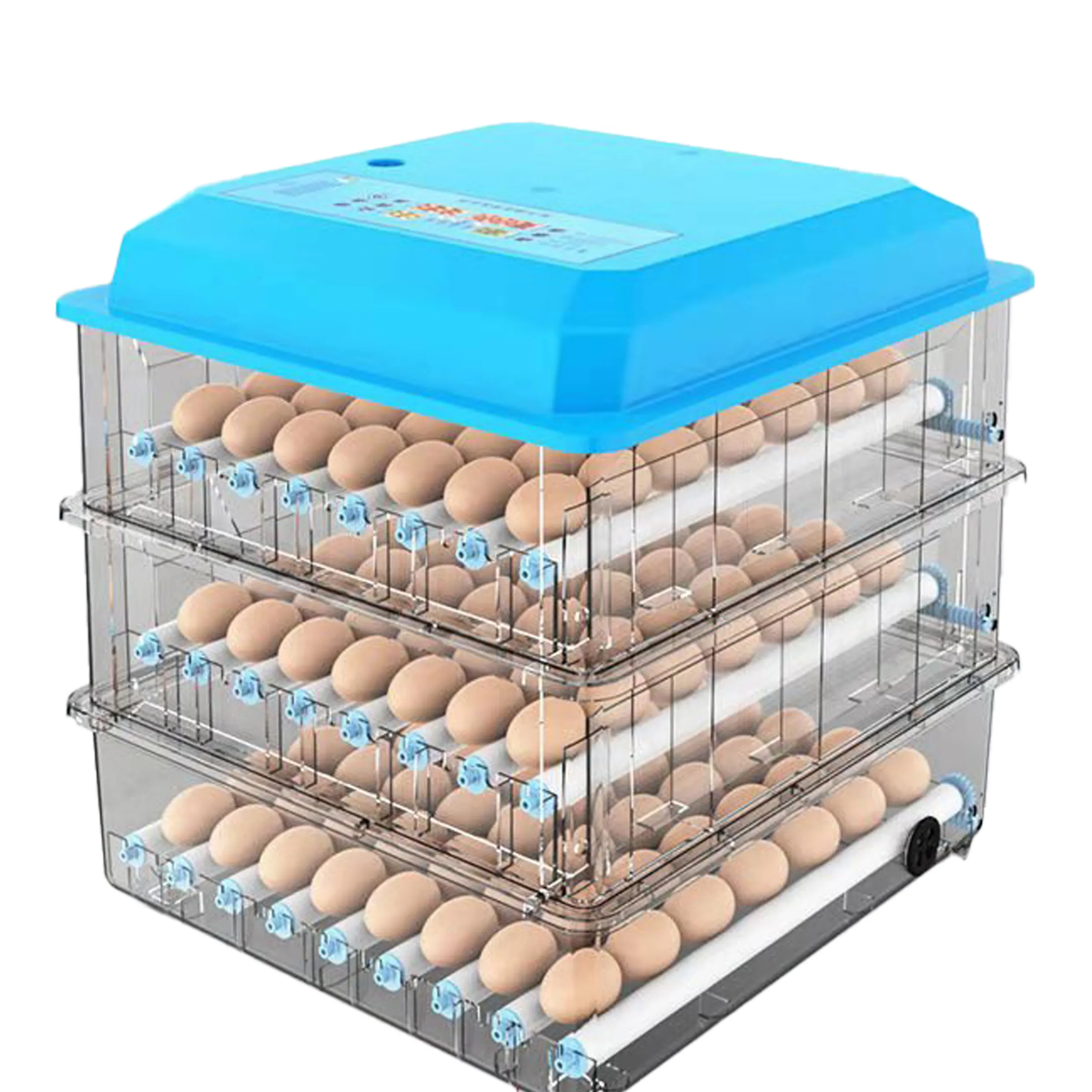 حاضنة أوتوماتيكية من 64 بيضة من Poultry Helper منزلية للاستخدام المنزلي والمزرعة