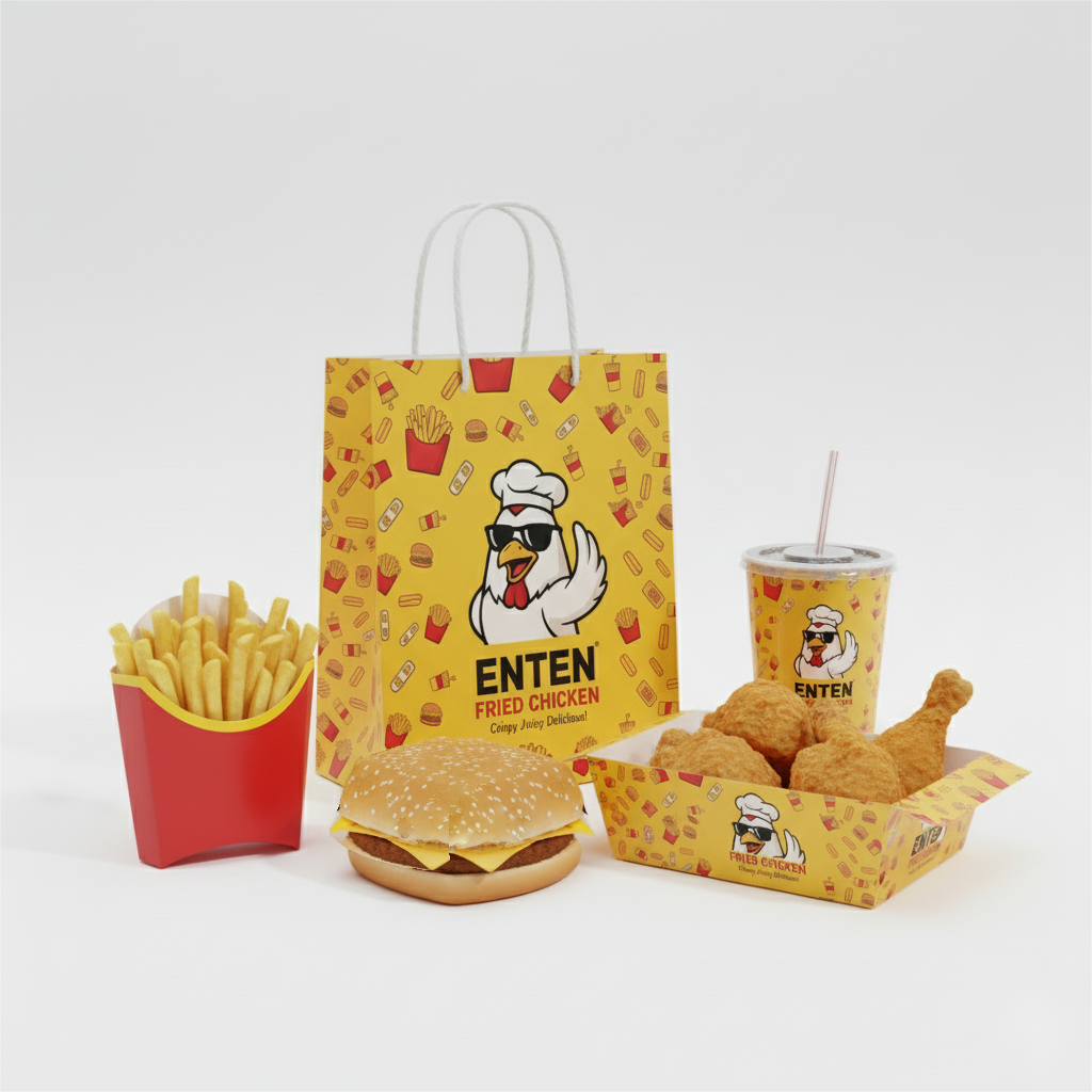 custom your brand packaging set