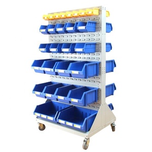 מול פתיחת מחסן אחסון סל פלסטיק <span class=keywords><strong>stackable</strong></span> אחסון תיבת לקטוף סל עבור בגדי אחסון - Product Image 4
