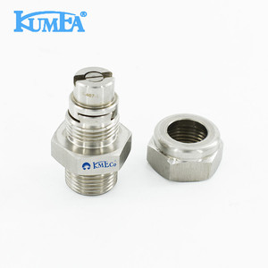 Kumea cho USA thương hiệu deflectojet 8686 1/8 "đến 3/8" Nam lệch vòi phun có thể tháo rời làm lệch hướng hình nón rỗng - Product Image 6