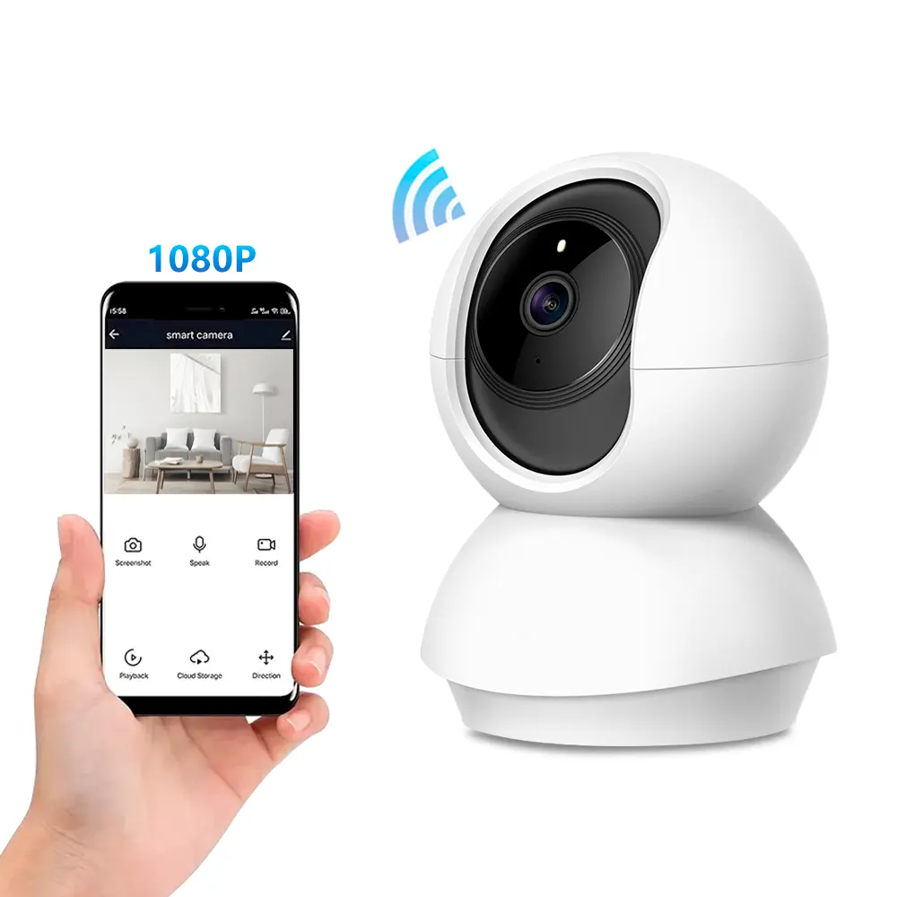 1080P HD Baby Monitor Nachtsicht Mini Wifi Video Webcam Wireless Home Security Analog kamera