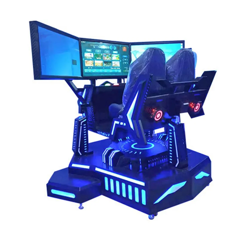 2023 핫 세일 비디오 자동차 경주 모션 플랫폼 레이싱 시뮬레이터 아케이드 코인 운영 운전 Vr 게임 기계