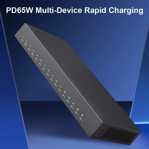 Heavy Duty 16-Port 65W Charger Hub, Supports PD/QC/SCP Protocols, Global Voltage <strong>Input</strong> - Product Image 2