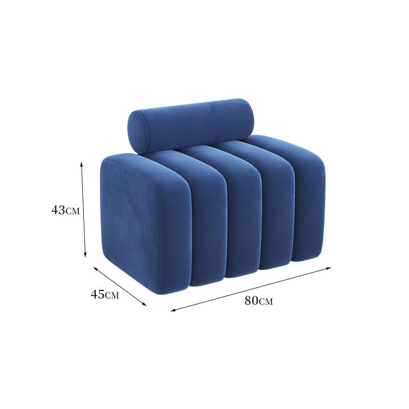 Dark blue 80*45*43 (flannel)