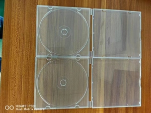 外观好价格低廉的光盘存储盒光盘/Dvd单盒5.2毫米透明聚丙烯光盘盒