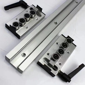 China Factory Dual-<strong>axis</strong> Roller Type <strong>Linear</strong> Sliding Guide <strong>Rail</strong> SGR20 SGR20N 400mm Length with <strong>3</strong> Wheels Carriage - Product Image 3