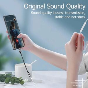 USB C至3.5毫米音频适配器usb-c Aux插孔有源耳机插孔适配器充电器电缆 - Product Image 6