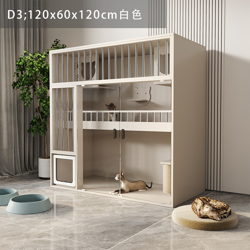 D1-90*60*90 (with small door) white
