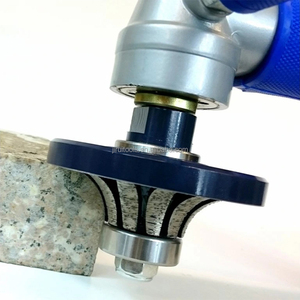 Vendita calda smerigliatrice angolare strumenti di profilazione completa Bullnose diamante profilatura ruota V20/V30/V40 profilo Cutter per pietra di granito - Product Image 5