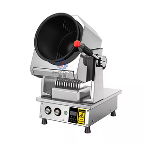 餐厅厨房商用厨房机器人自动燃气/电炒锅厂旋转圆筒炊具 - Product Image 6
