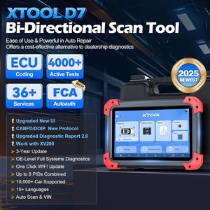 D7 XTOOL OBD2スキャナー診断ツール自動全システムコードリーダーキープログラマーV2.0