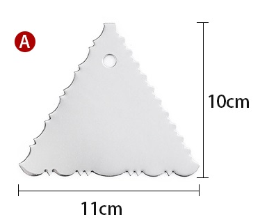 silver - A - Lace triangular