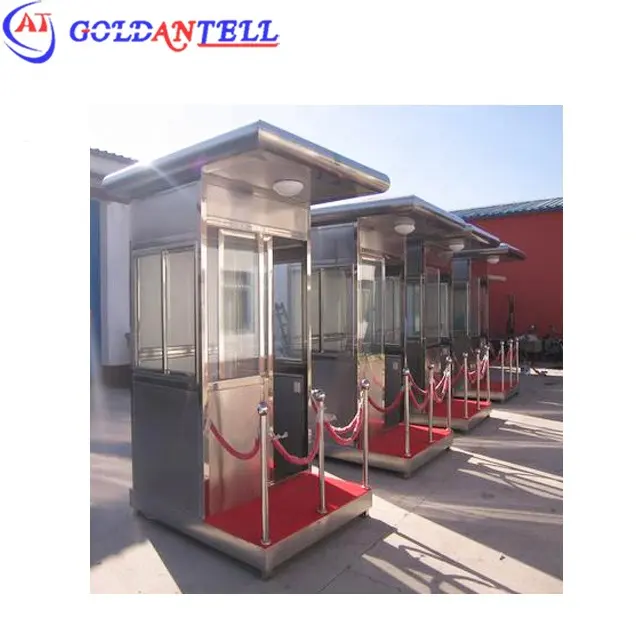 Wachhaus Sicherheit tragbare Kiosk leichte Stahl konstruktion Container Guard Post Mobile