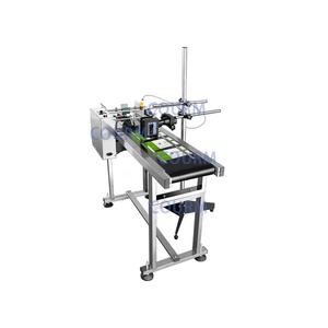 COURM automatico in acciaio inox carta carta PVC stampa a getto d'inchiostro data codice a barre laser batch numero di carta macchina - Product Image 2