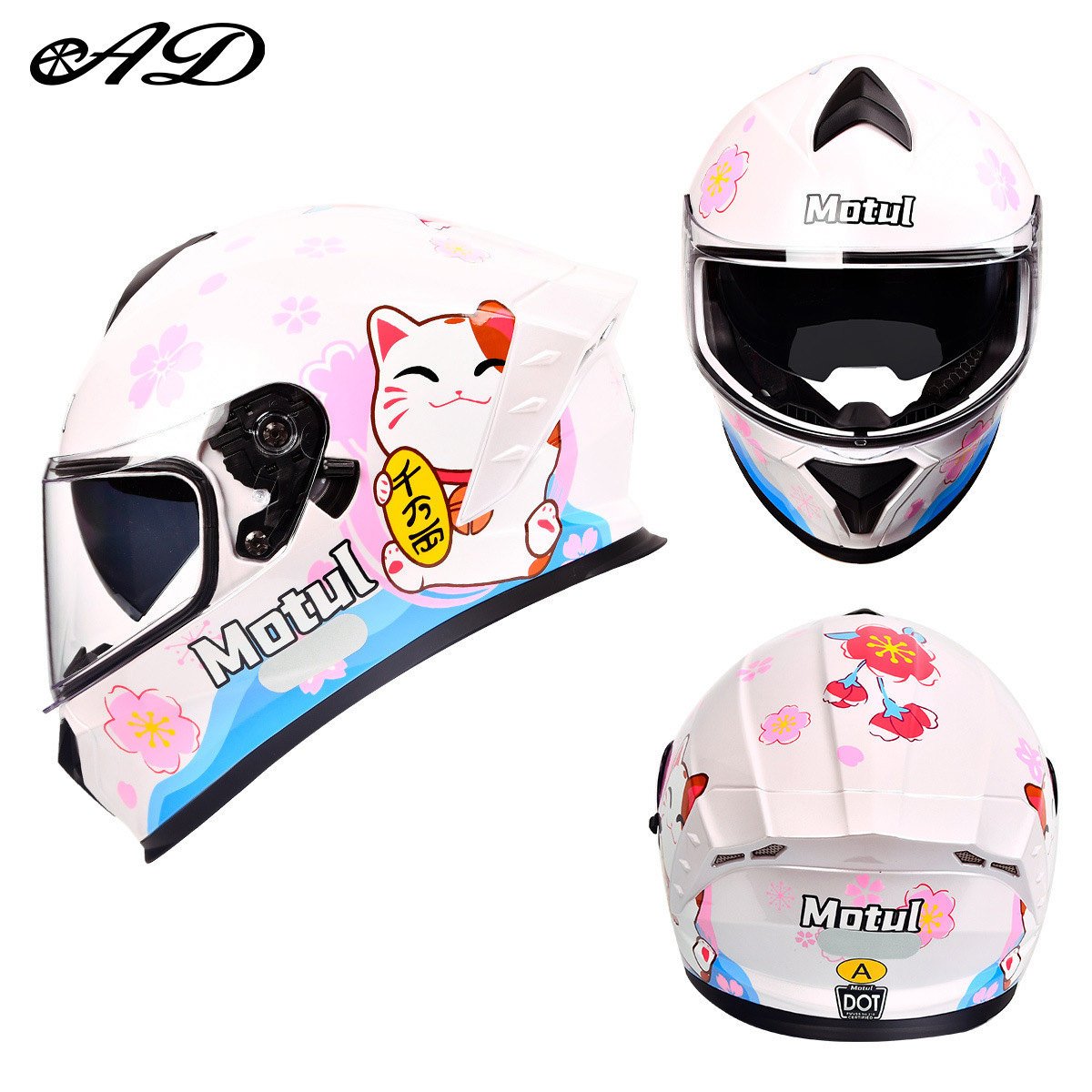 Lucky Cat 3CDOT Certified Transparent Mirror