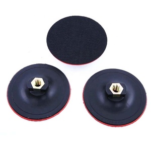 4, 5 Inch Rubber Back-<strong>up</strong> Backing <strong>Pad</strong>/ Rubber <strong>Backer</strong> <strong>Pad</strong> Hook and Loop <strong>Pad</strong> - Product Image 3