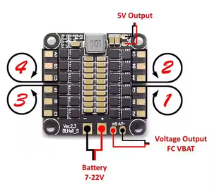 Betaflight F4 F4 V3 PRO uçuş kontrolörü yükseltme sürümü V3.5 4in1 ESC RC FPV Drone parçaları dahili OSD 30A uzaktan fonksiyonu - Product Image 3