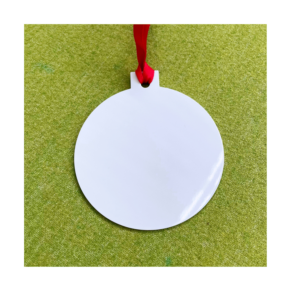 Double Sided Ornaments Xmas Ball Shape