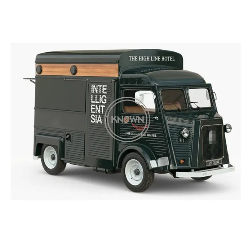 OEM الكهربائية الغذاء عربة سريع السفر شاحنة شاحنة مثلجات القهوة كشك للبيع في أوروبا البلاد مع المعدات القياسية