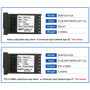 Digital <strong>PID</strong> Intelligent <strong>Temperature</strong> <strong>Controller</strong> 50*50MM Relay/<strong>SSR</strong> <strong>Output</strong> 220V for Oven, Industrial Control Thermostat