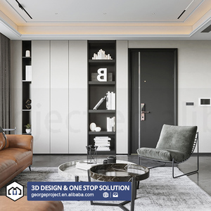 Servicio de diseño 3D Estilo contemporáneo Servicio de Diseño de Interiores Representación 3D EE. UU. Soluciones integrales para proyectos domésticos Estilo moderno