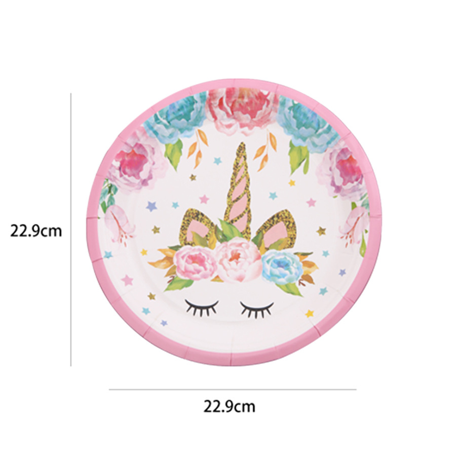 Plato de 9 pulgadas*24 piezas