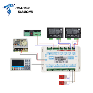 Co2 Лазерный Гравировальный и режущий контроллер MPC6515C (2,0)-Ruida 6445S 6445G 6445GZ система управления для лазерного резака RDC6445S - Product Image 4