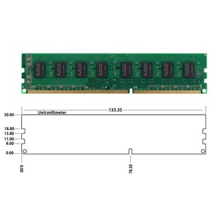 8GB <strong>DDR3</strong> 1600MHz <strong>PC3</strong>-12800 <strong>Desktop</strong> Memory, CL11 1.5V Non-ECC Unbuffered 240-Pin UDIMM for PC <strong>Computer</strong> RAM Upgrade