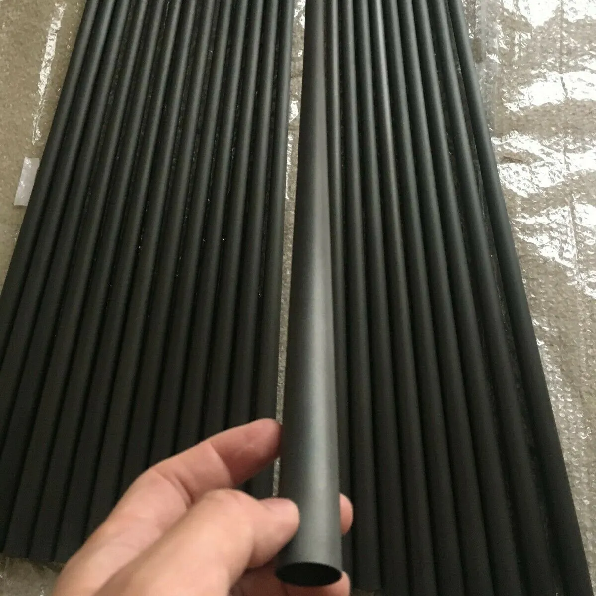 12.4mm סיבי פחמן צינורות לברכה Cue פיר-ריק-פרו להתחדד