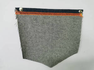 Nuova macchina da cucire industriale ad ago singolo con tasca a letto piatto manuale di saldatura - Product Image 3