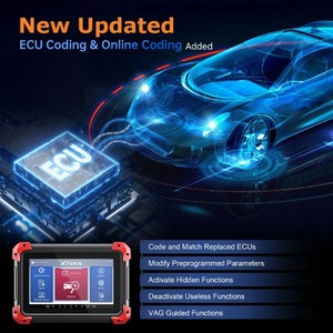 XTOOL D7 strumento diagnostico sistema completo ECU codifica controllo bidirezionale Scanner automobilistico ABS Bleed Auto VIN Scan aggiornamento gratuito - Product Image 2
