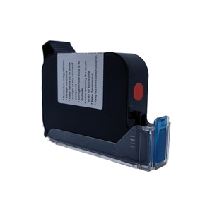 Impresora de inyección de tinta lineal Cartuchos de tinta invisible a base de solvente Impresora de inyección de tinta inteligente Cartuchos de tinta Imprimir número de lote Marcado de Fecha - Product Image 4