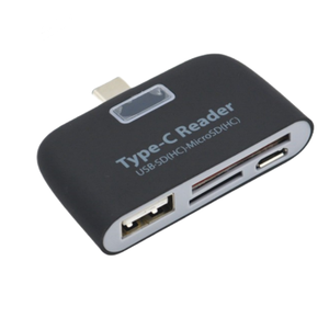 Multi-funzionalità 4-in-1 di tipo-C cellulare USB2.0 lettore di schede USB & CF compatibile SD & TF scheda di lettura porta periferica - Product Image 5