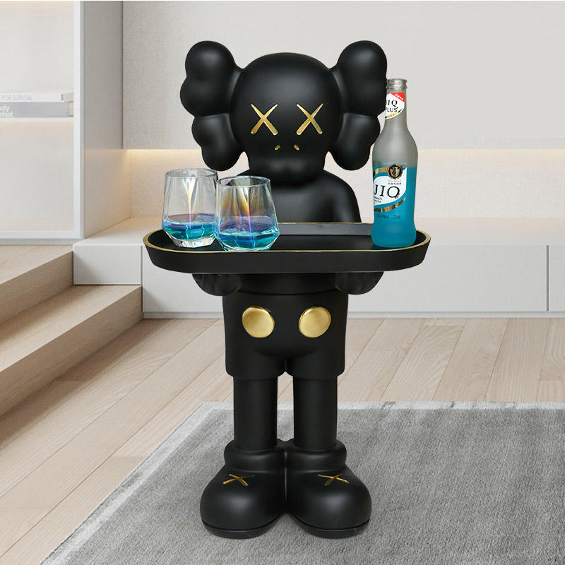 Oso de 75cm con bandeja