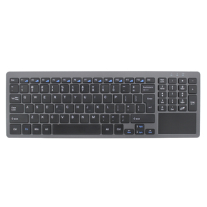 Artículos de teclado de ordenador inalámbrico de 2,4G de Venta caliente de negocios C202 teclado táctil estándar básico con panel táctil incorporado - Product Image 1