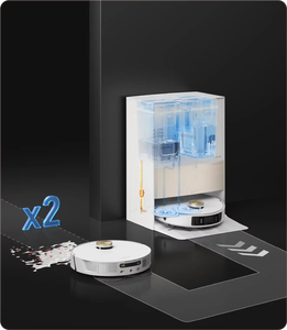หุ่นยนต์ดูดฝุ่นอัจฉริยะระบบแผนที่3D พิเศษ L20 Dreame ทำความสะอาดตัวเอง7000PA หุ่นยนต์ดูดฝุ่นและถูพื้น - Product Image 4