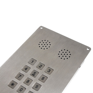 Interfono senza fili a mano con la tastiera completa due pulsanti per il telefono di emergenza di ascensori - Product Image 5