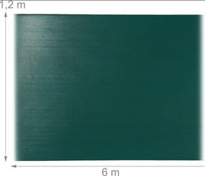 HDPE bahçe ekran koruyucu çit paneli rüzgar koruma file tente, posta sipariş ambalaj - Product Image 3